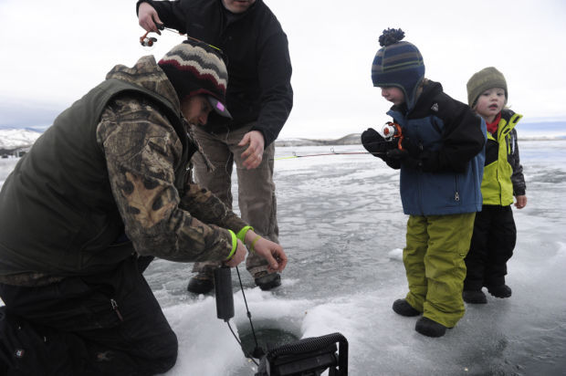 Perch Derby on Canyon Ferry